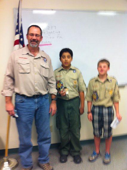 Cristain earns his 2nd Class Award
