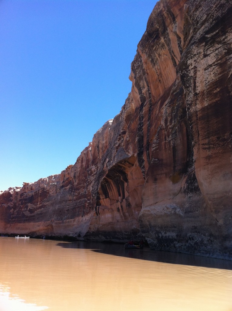 Green River canyon wall