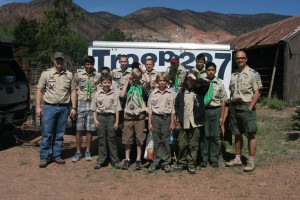 Boys Ready for Summer Camp